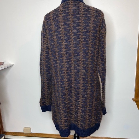 Pendleton Wool Alpaca Sweater Open front Cardigan Size L - Picture 13 of 15